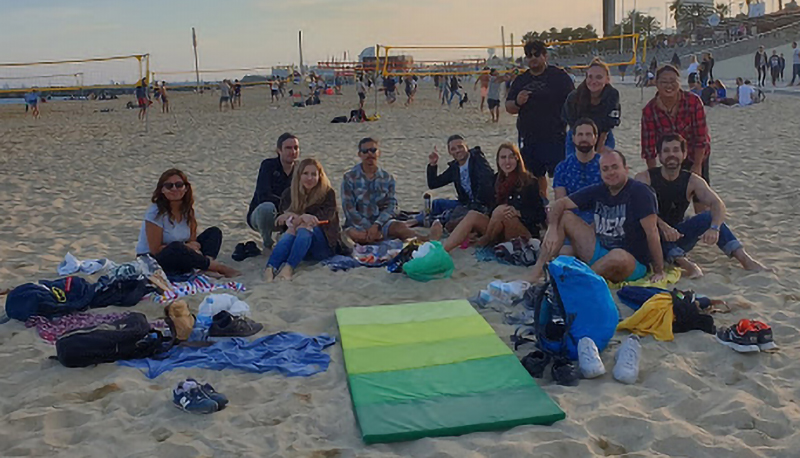 Picnic at the beach