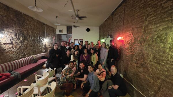 International Saturday meetup in Barcelona at Charcha restaurant with expats and locals meeting new people