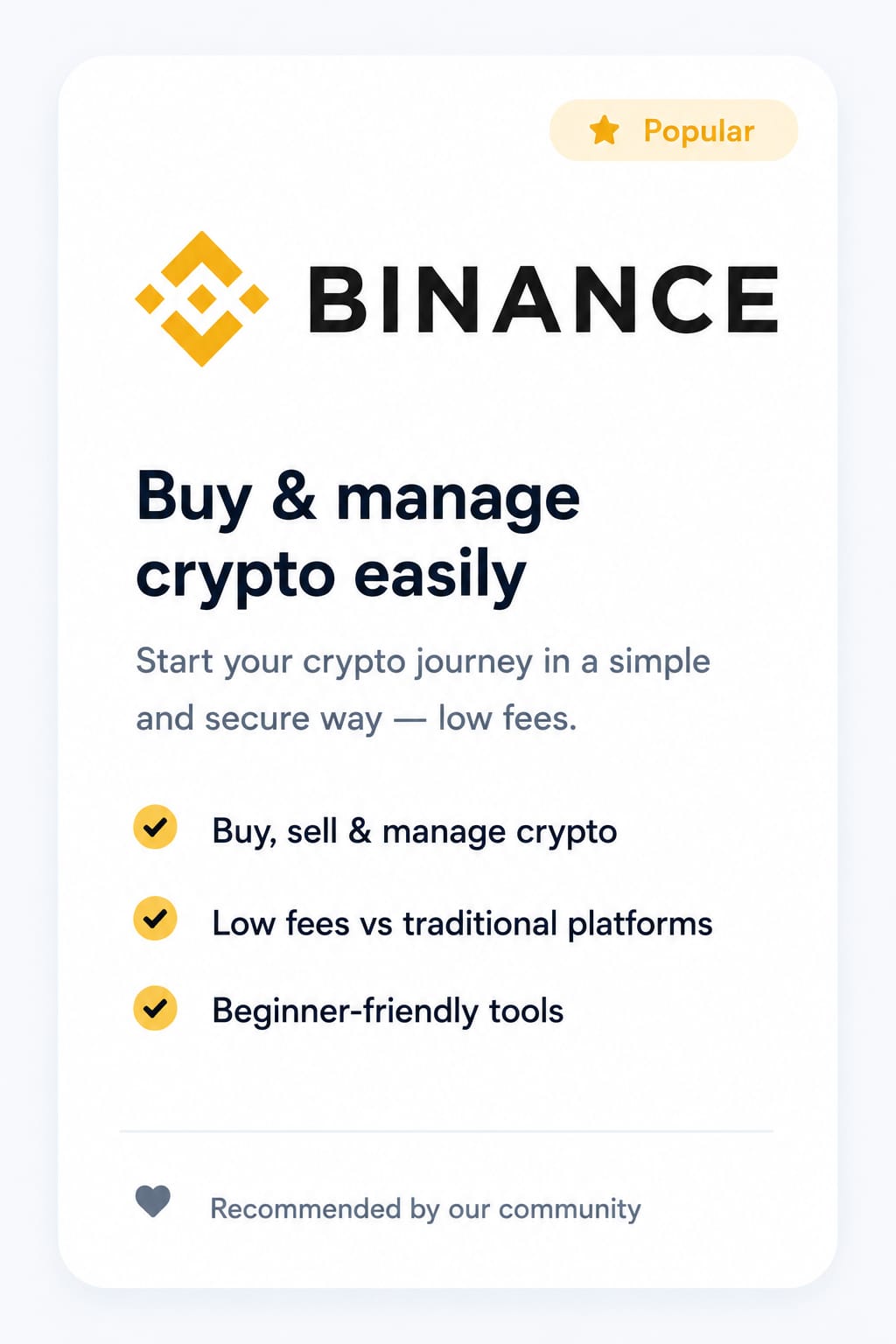 Binance crypto platform for expats in Barcelona – buy and manage cryptocurrency easily